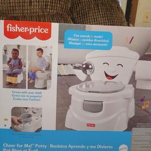 Fisher-Price 2N1 Toddler Toilet Potty Training Seat Cheer for Me! Fun Sounds